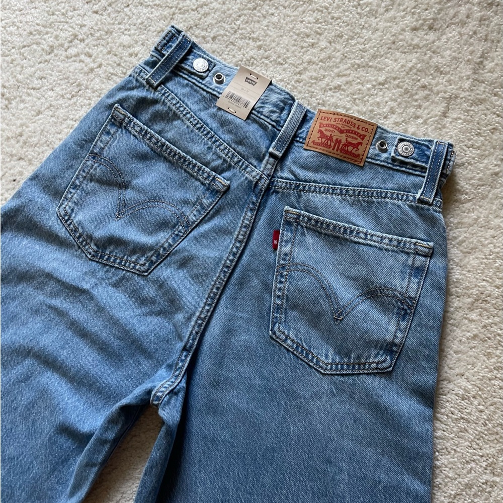 NWT Levi's Cinch Baggy High Rise Women's Jeans Size 26/31 - Picture 5 of 13